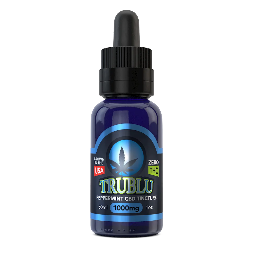 TruBlu Peppermint – CBD Tincture - Image 1