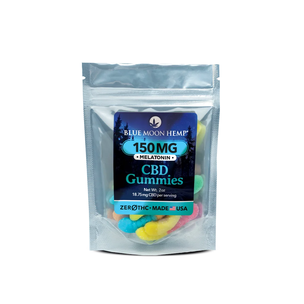 CBD Gummies w/Melatonin - 2oz 150mg - Image 1