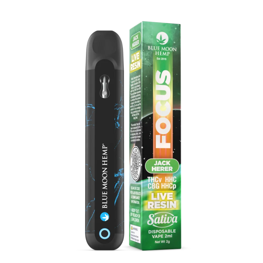 Focus Blend Jack Herer Live Resin 2G Disposable Vape - Image 1