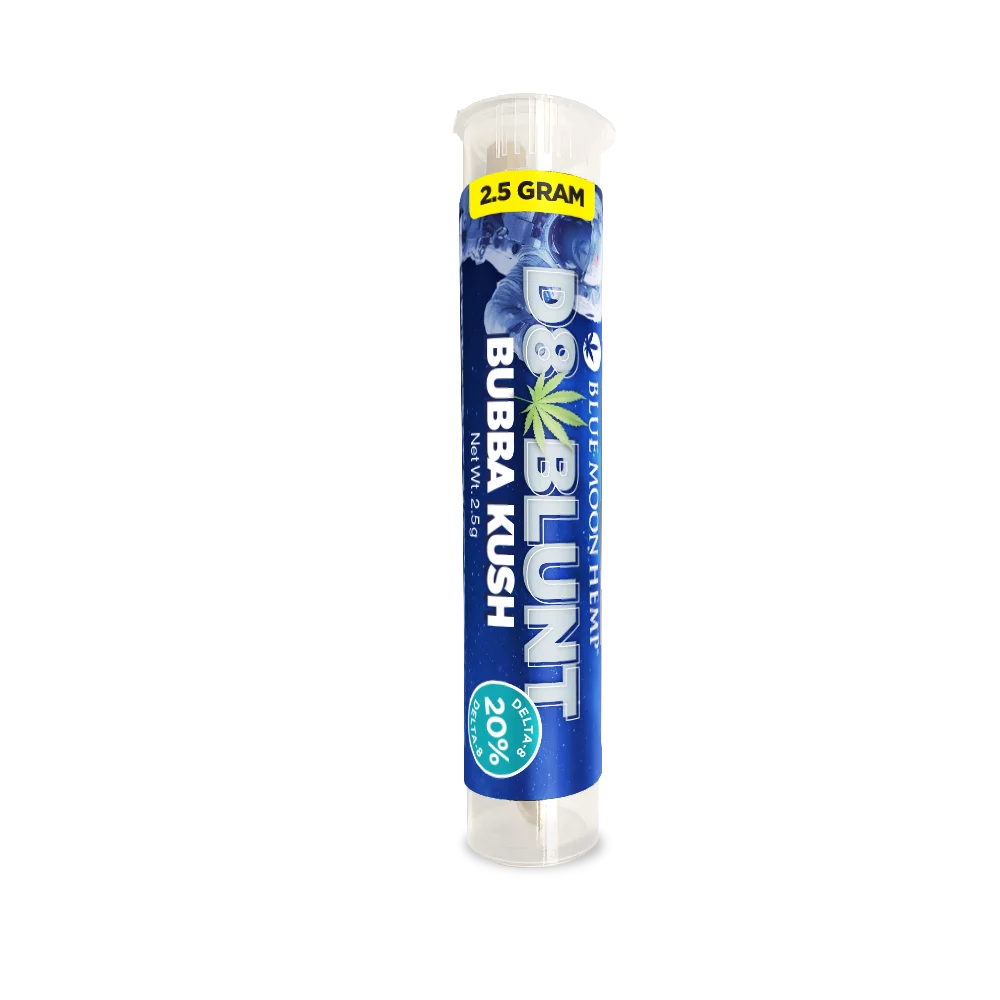 Delta 8 Blunt Wrap Bubba Kush - Image 1