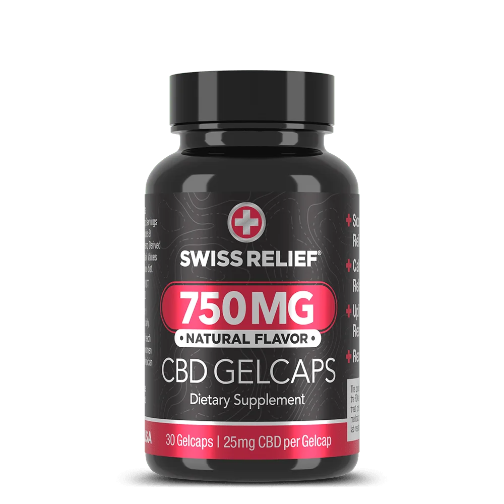 CBD Gel Caps 750mg - Image 1