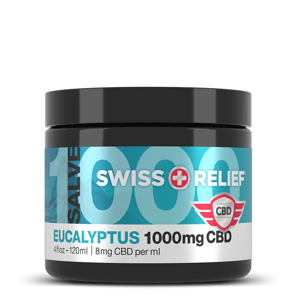 CBD Salve 4oz Eucalyptus Extra Strength - Image 1