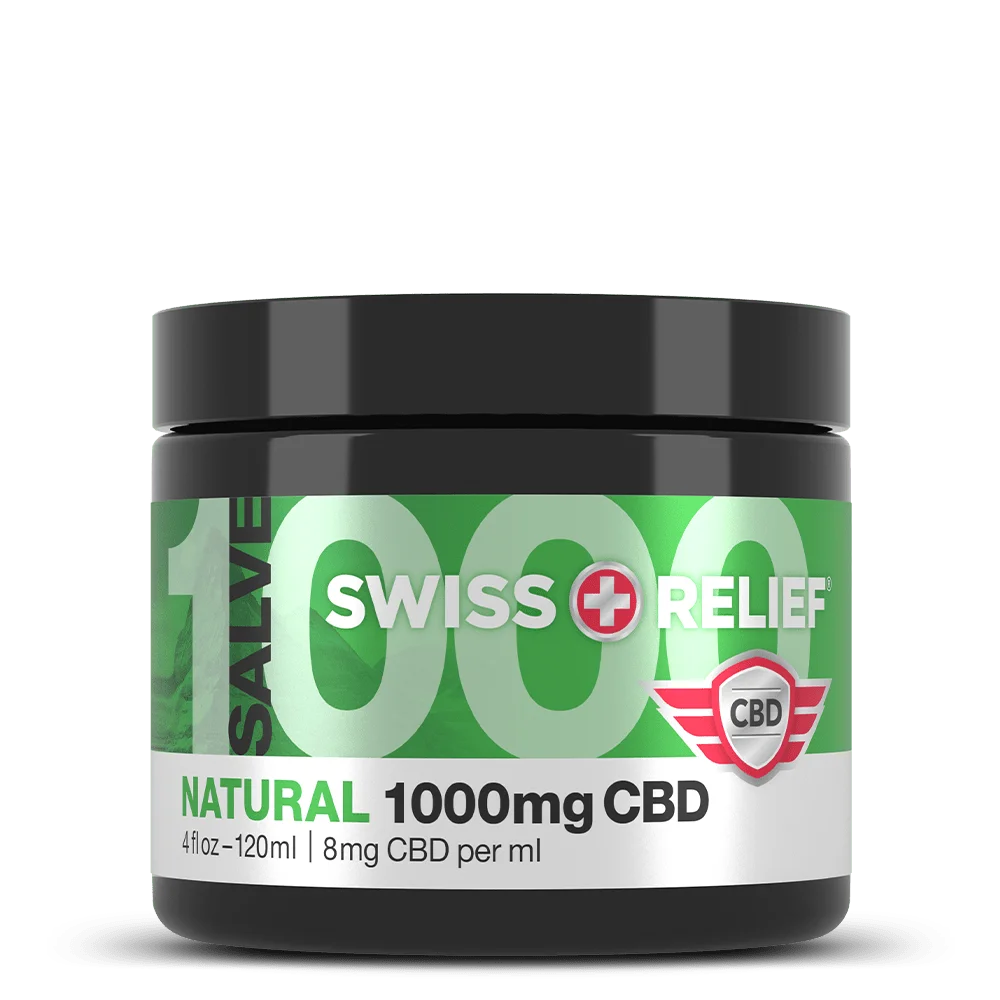 CBD Salve 4oz Natural Extra Strength - Image 1