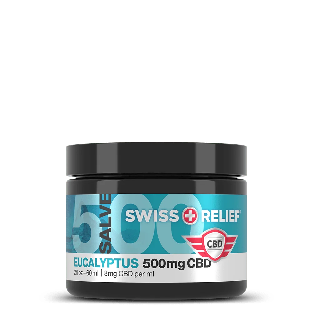 CBD Salve 2oz Eucalyptus Extra Strength - Image 1